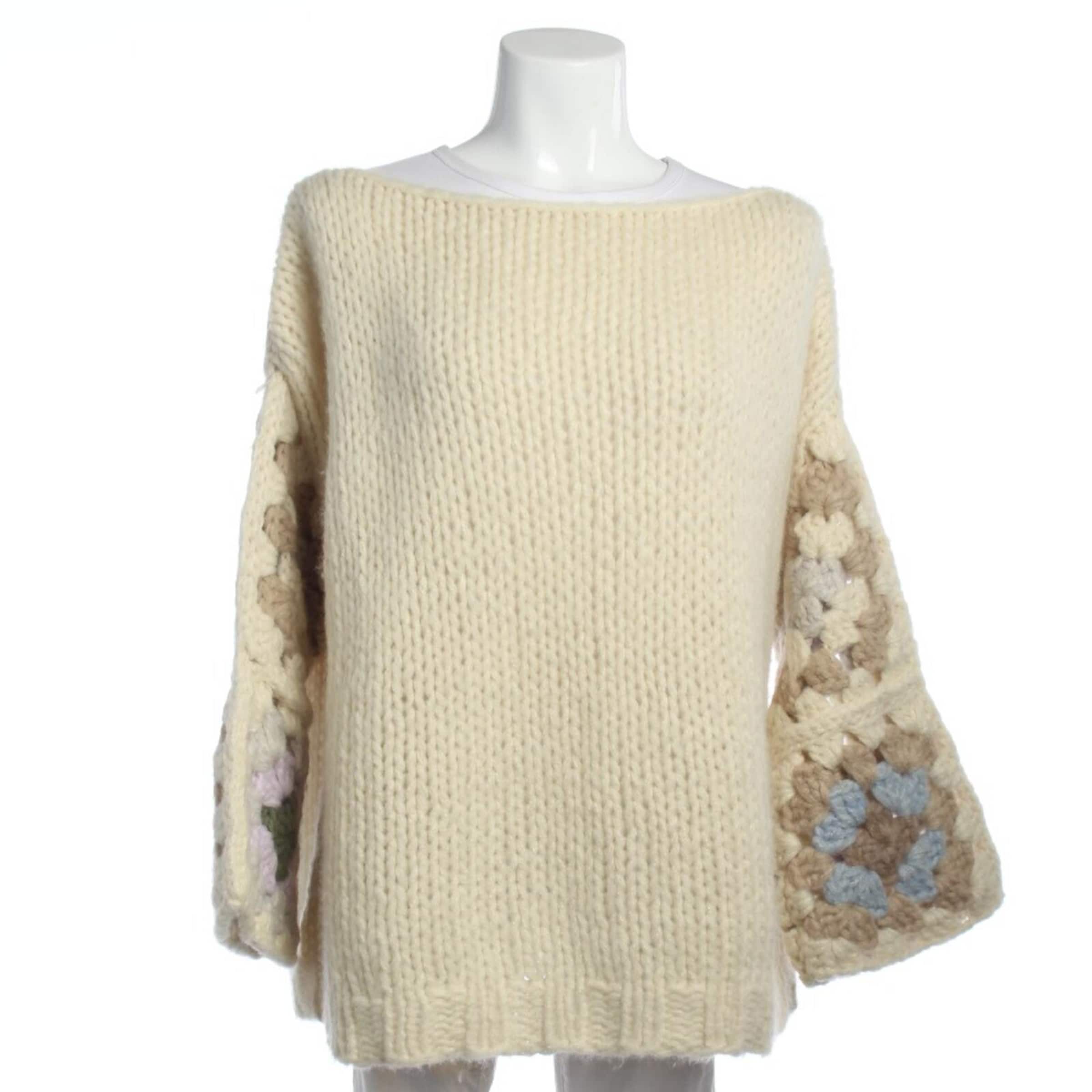 Ella Silla Pullover / Strickjacke M in Mischfarben: Vorderseite