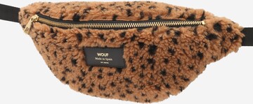 Wouf Fanny Pack 'Toffee' in Beige: front