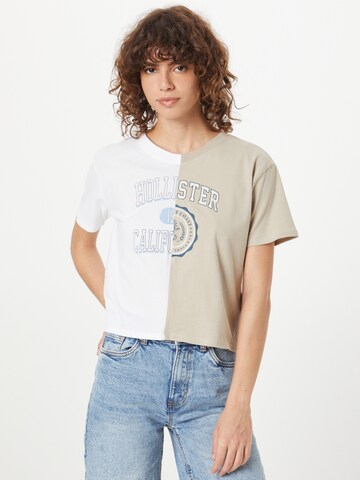 HOLLISTER Shirt in White: front