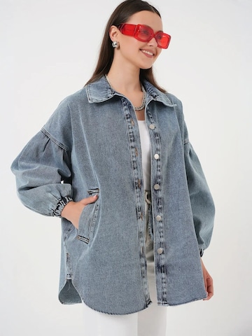 Veste d’hiver Bigdart en bleu : devant