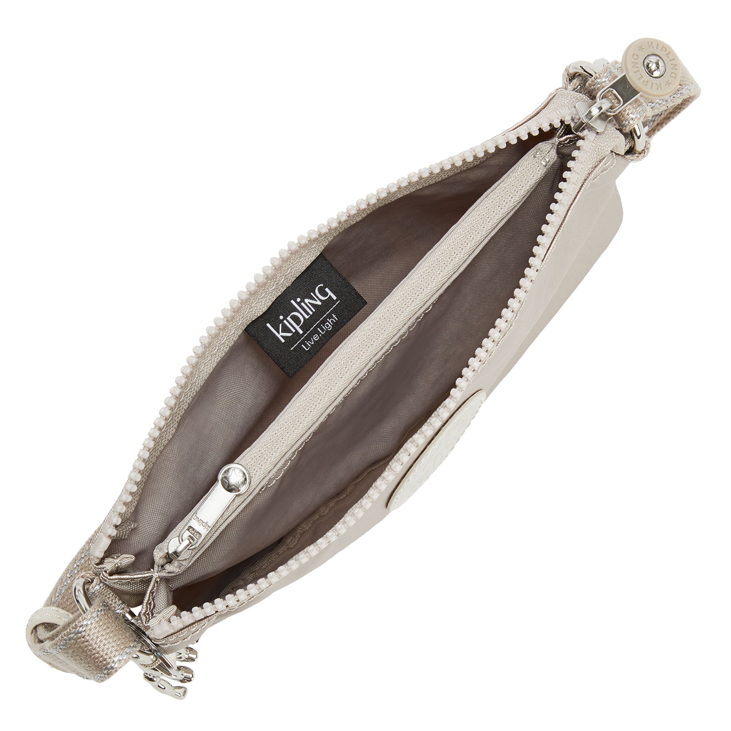 KIPLING Torba na ramię 'Creativity' w kolorze srebrny