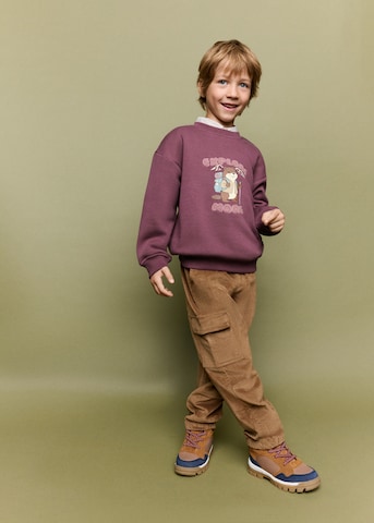 MANGO KIDS Bluza 'SUDEXPL' w kolorze czerwony: przód