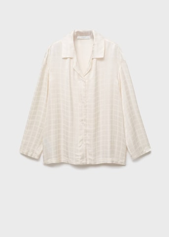 MANGO Schlafshirt 'Samui' in Weiß