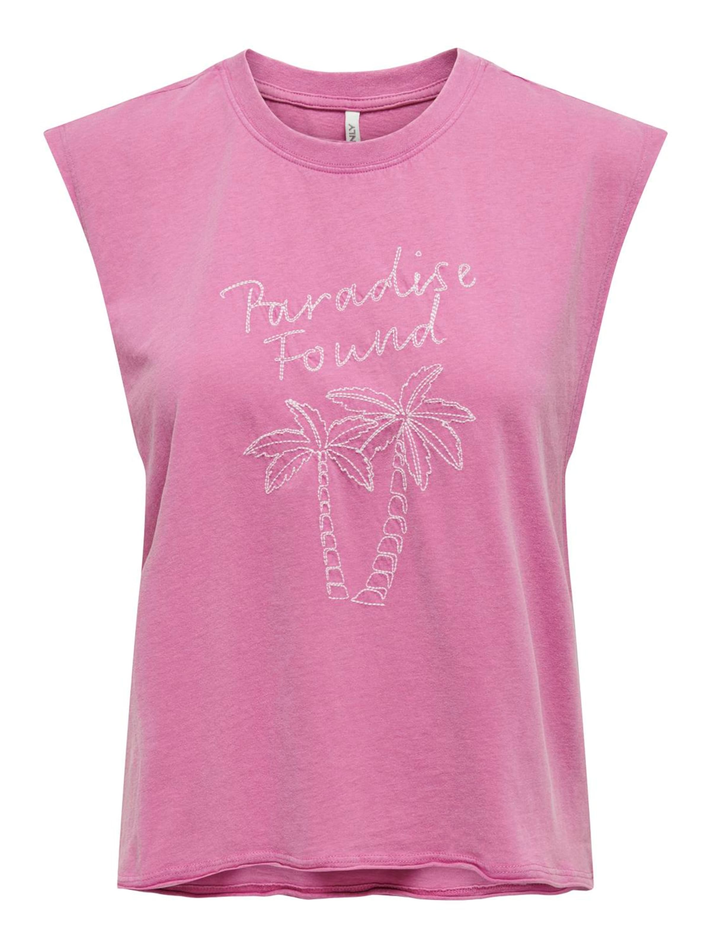 ONLY - Camisa em rosa: frente