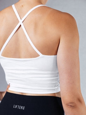 Lifters Sporttop 'Fusion 2-in-1 Top' in Wit