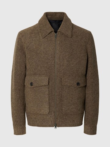 Giacca di mezza stagione di SELECTED in marrone