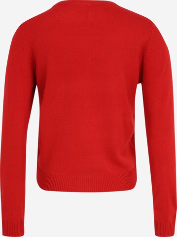 Vila Petite Pullover in Rot