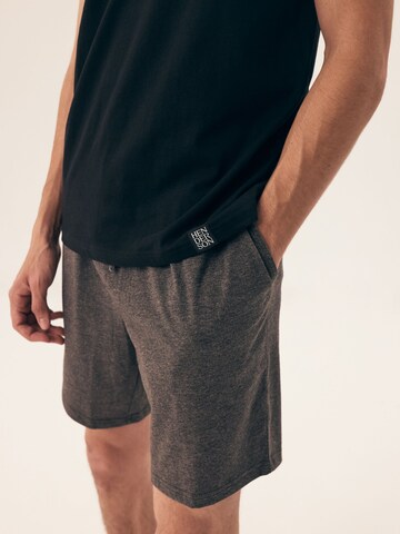 Henderson Pyjama kort 'Mick' in Zwart