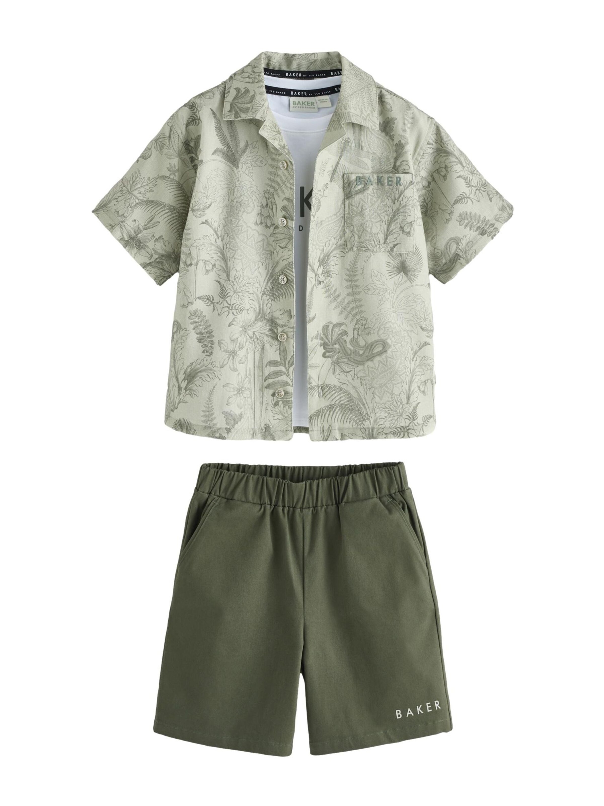 Baker by Ted Baker Set in Grün: Vorderseite