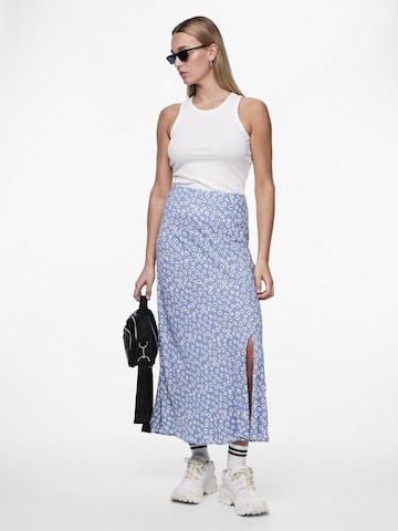PIECES Skirt 'NYA' in Blue