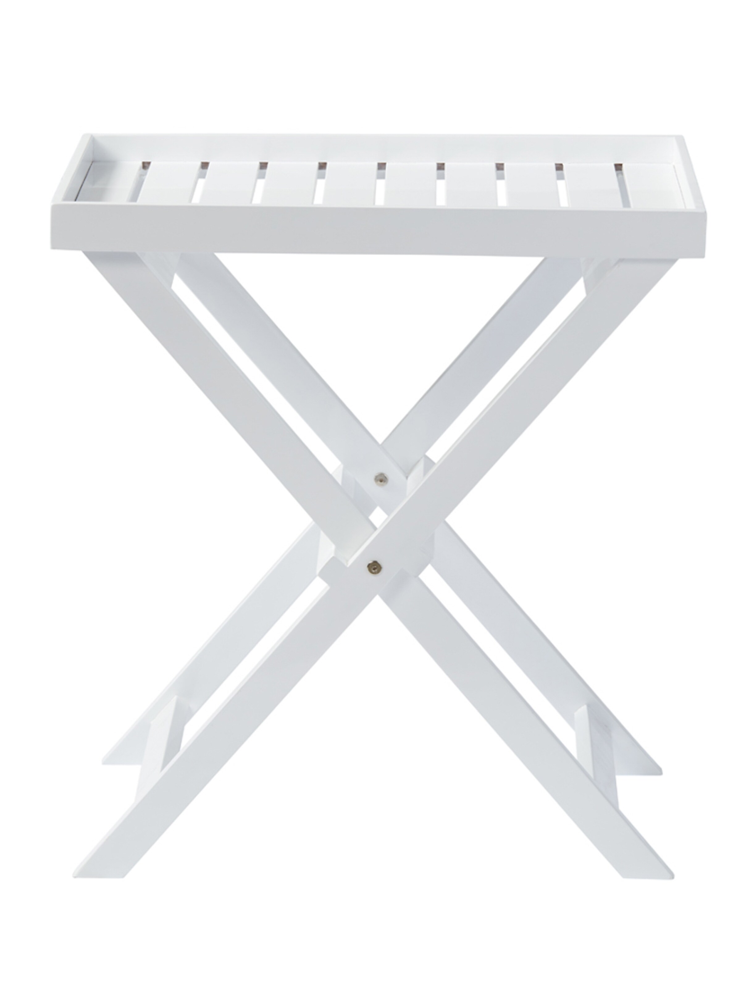 cinas Side Table in White