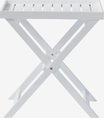 cinas Side Table in White