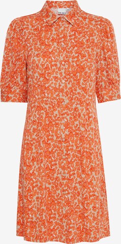 ICHI Kleid 'AYA' in Orange: predná strana