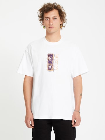 Volcom Shirt in Wit: voorkant