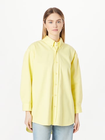 LTB Blouse in Yellow: front