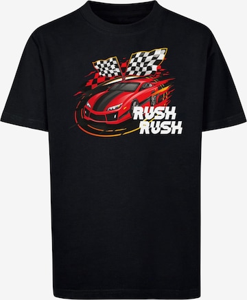 Mister Tee - Camiseta 'Car Race' en negro: frente