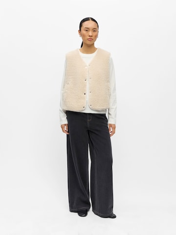 Gilet 'OBJELLA' OBJECT en beige