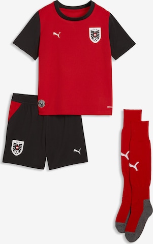 PUMA Tracksuit 'Österreich 2026' in Red: front