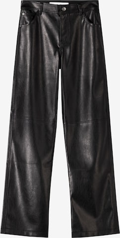 Bershka Regular Broek in Zwart ABOUT YOU - Main Image