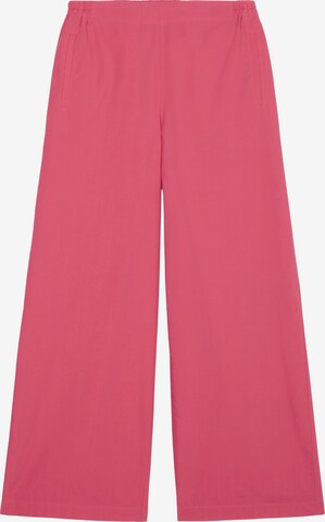 Marc O'Polo Wide leg Pants in Pink: front
