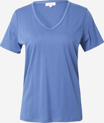 T-shirt s.Oliver en bleu : devant