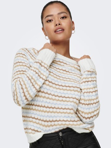 JDY Pullover 'Drea' in Weiß