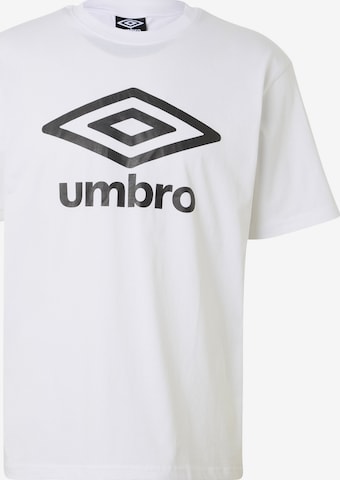 T-Shirt 'Team' UMBRO en blanc : devant