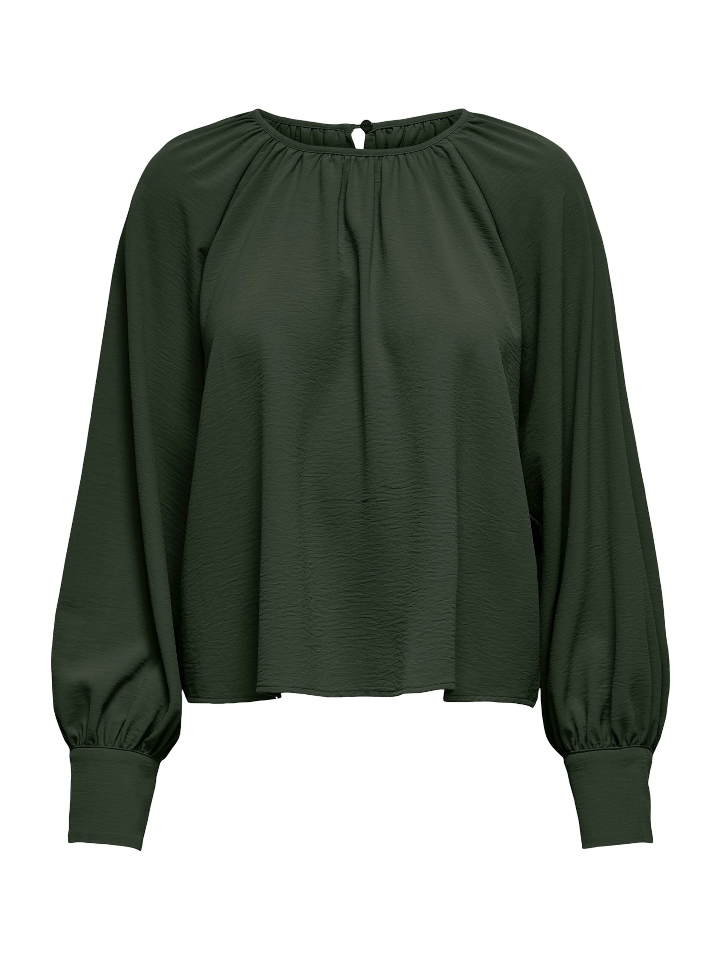 ONLY Bluza &#x27;ONLDINA METTE&#x27; | zelena barva: sprednja stran