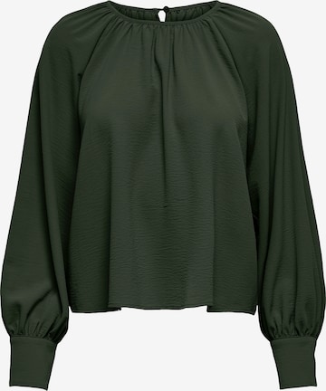 Camicia da donna 'ONLDINA METTE' di ONLY in verde: frontale