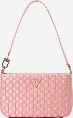 Borsa a spalla 'Twiller' di GUESS in rosa: frontale