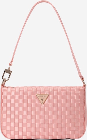 GUESS Shoulder Bag 'Twiller' in Pink: front