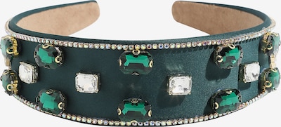 SOHI Haarschmuck ' Mashli ' in grün / transparent, Produktansicht