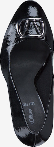 s.Oliver - Zapatos con plataforma en negro