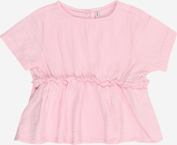 Camicia da donna 'KMGThyra' di Only Mini in rosa: frontale