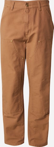 Carhartt WIP Брюки-чинос в Коричневый: спереди