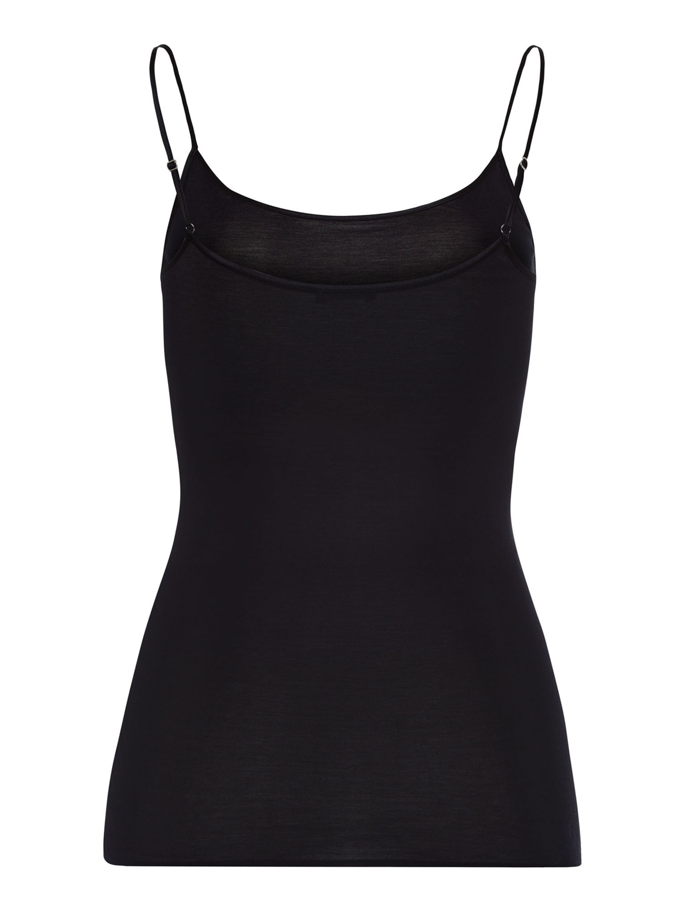 Hanro Top ' Cotton Seamless ' in Black