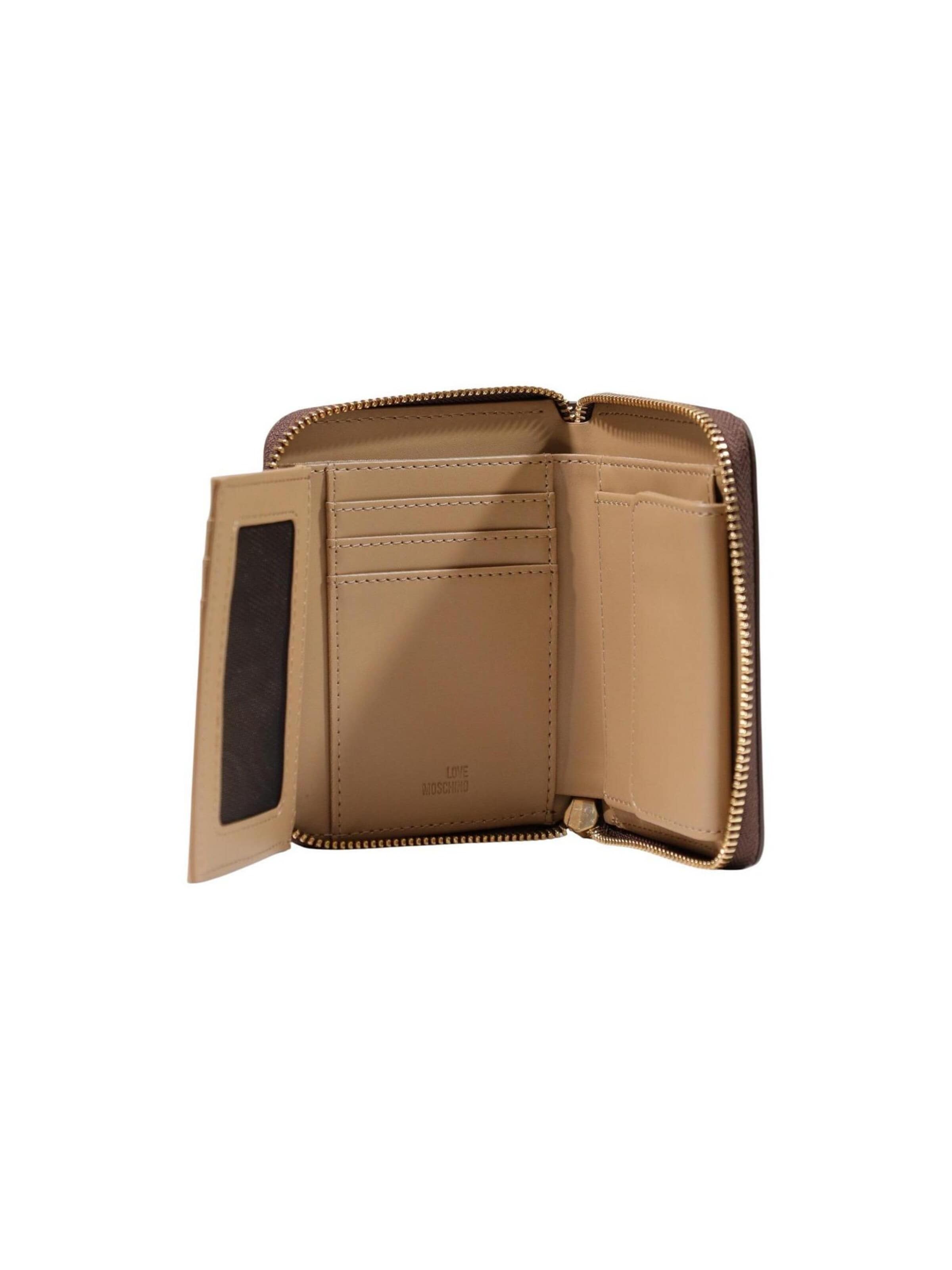 Portamonete 'JC5613PP' di Love Moschino in marrone