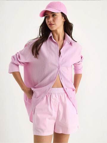 Chemisier Bianco Lucci en rose