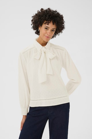 Part Two Bluse 'Sanella ' in Weiß: Vorderseite
