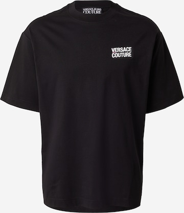 T-Shirt Versace Jeans Couture en noir : devant