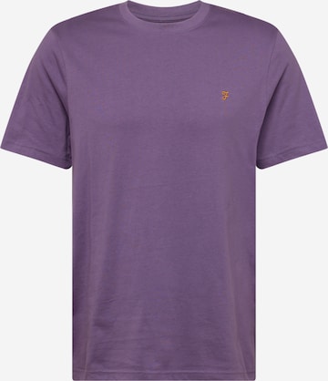 T-Shirt 'DANNY' FARAH en violet : devant