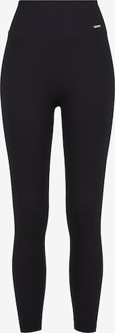 Aim'n Skinny Workout Pants in Black: front