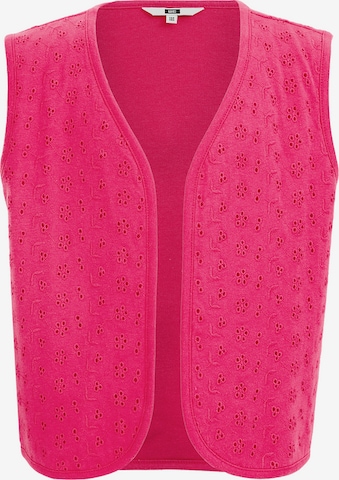 WE Fashion Vest in Pink: front