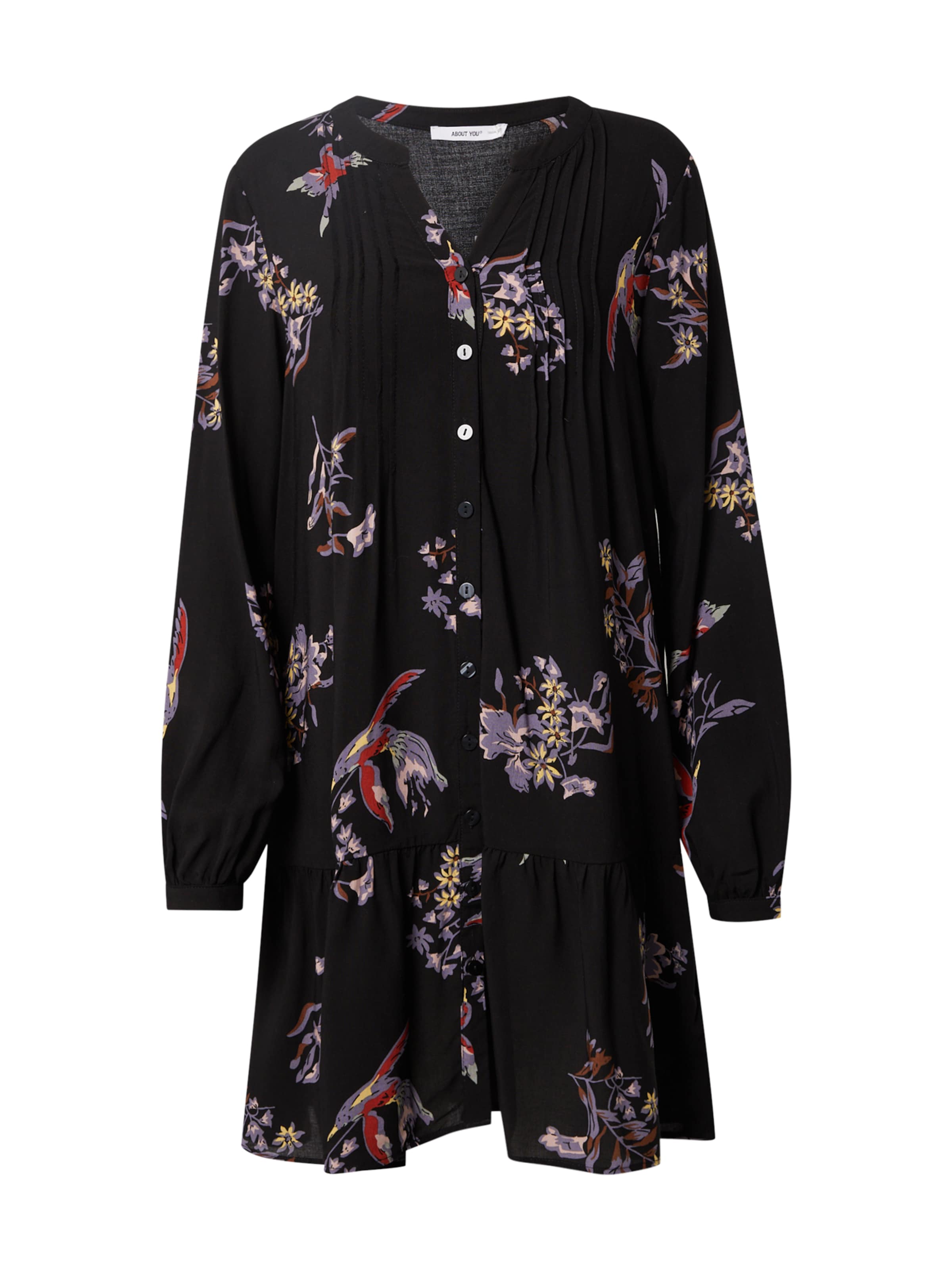 ABOUT YOU Μπλουζοφόρεμα 'Cassidy' σε μαύρο: μπροστά