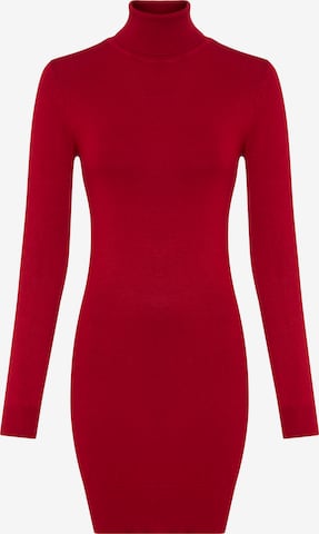 AJC Strickkleid in Rot: Vorderseite