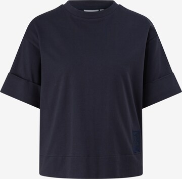 comma casual identity Shirt in Blauw: voorkant