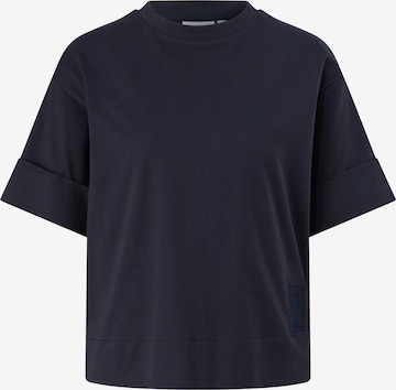 T-shirt comma casual identity en bleu : devant