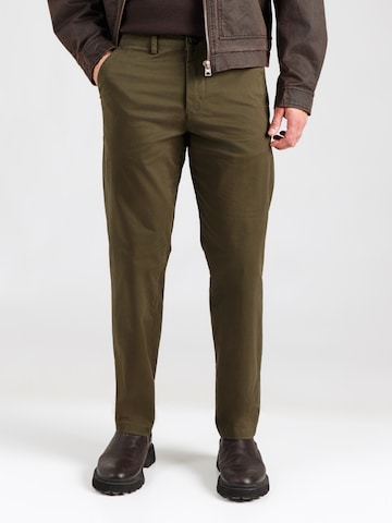 SELECTED HOMME Regular Панталон Chino 'SLHZ196-DANIEL' в зелено: отпред