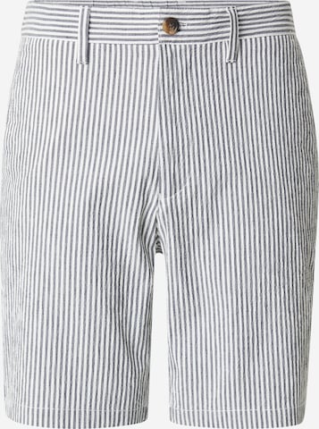 SELECTED - Pantalón chino 'SLHKARL' en azul: frente