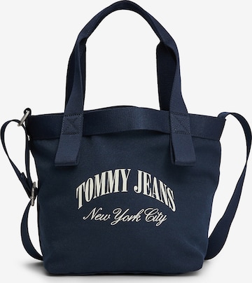 Tommy Jeans Shopper táska - kék: elől